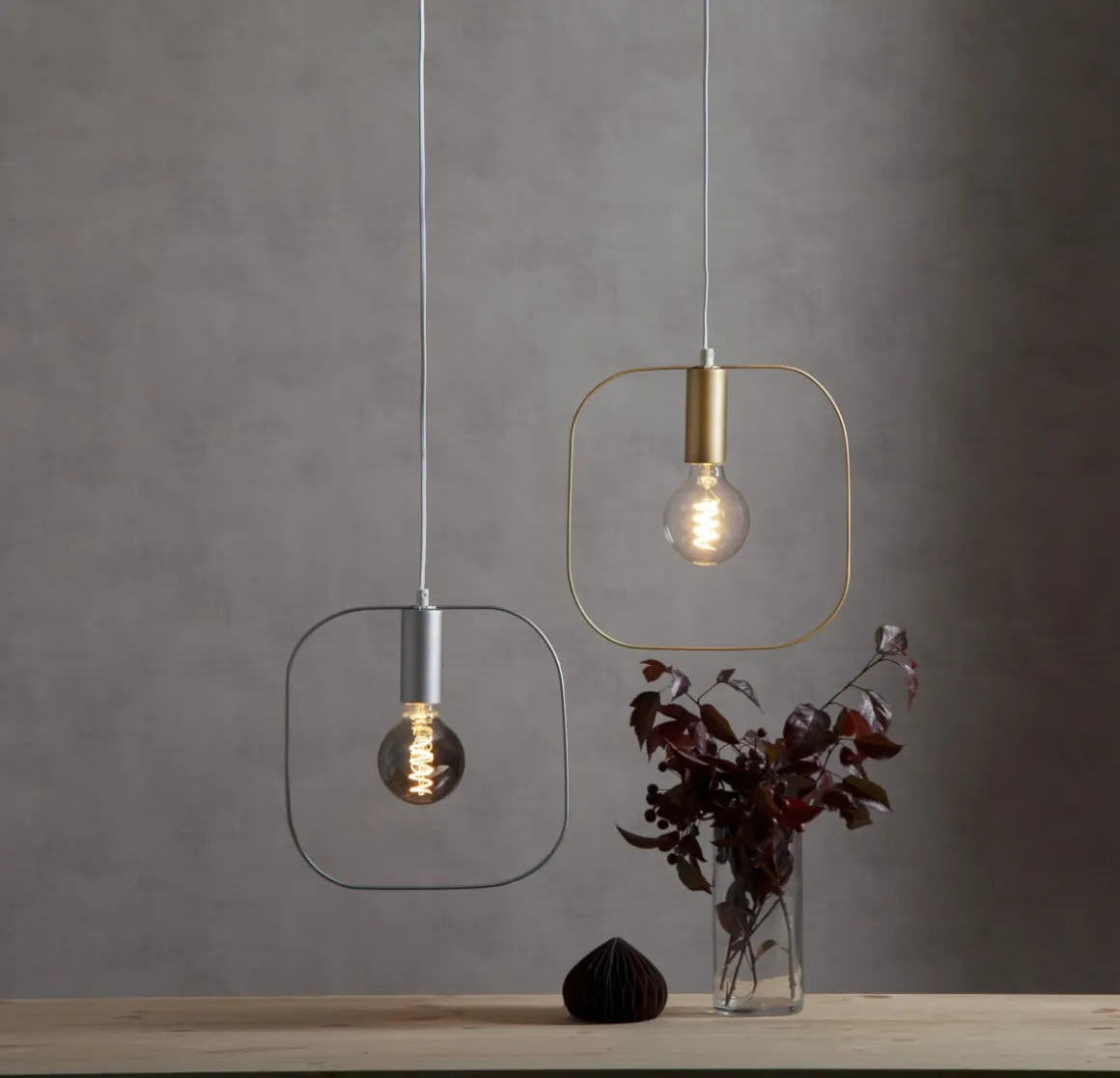 SHAPE Pendel E27 30cm Silver