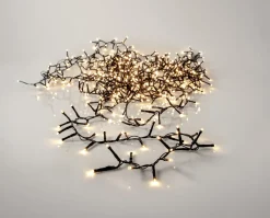 SHINY WARMWHITE Ljusslinga 11m 540LED Varmvit/Svart IP44