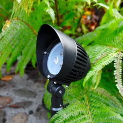 SIRIUS Trädgårdsspot 30cm 12V Svart IP65