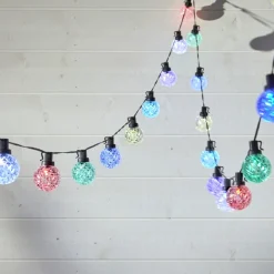 SMART PARTY LIGHT Ljusslinga 25L Batteri 5m 25LED Multi/Svart