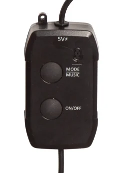 SMART PARTY LIGHT Ljusslinga 25L Batteri 5m 25LED Multi/Svart