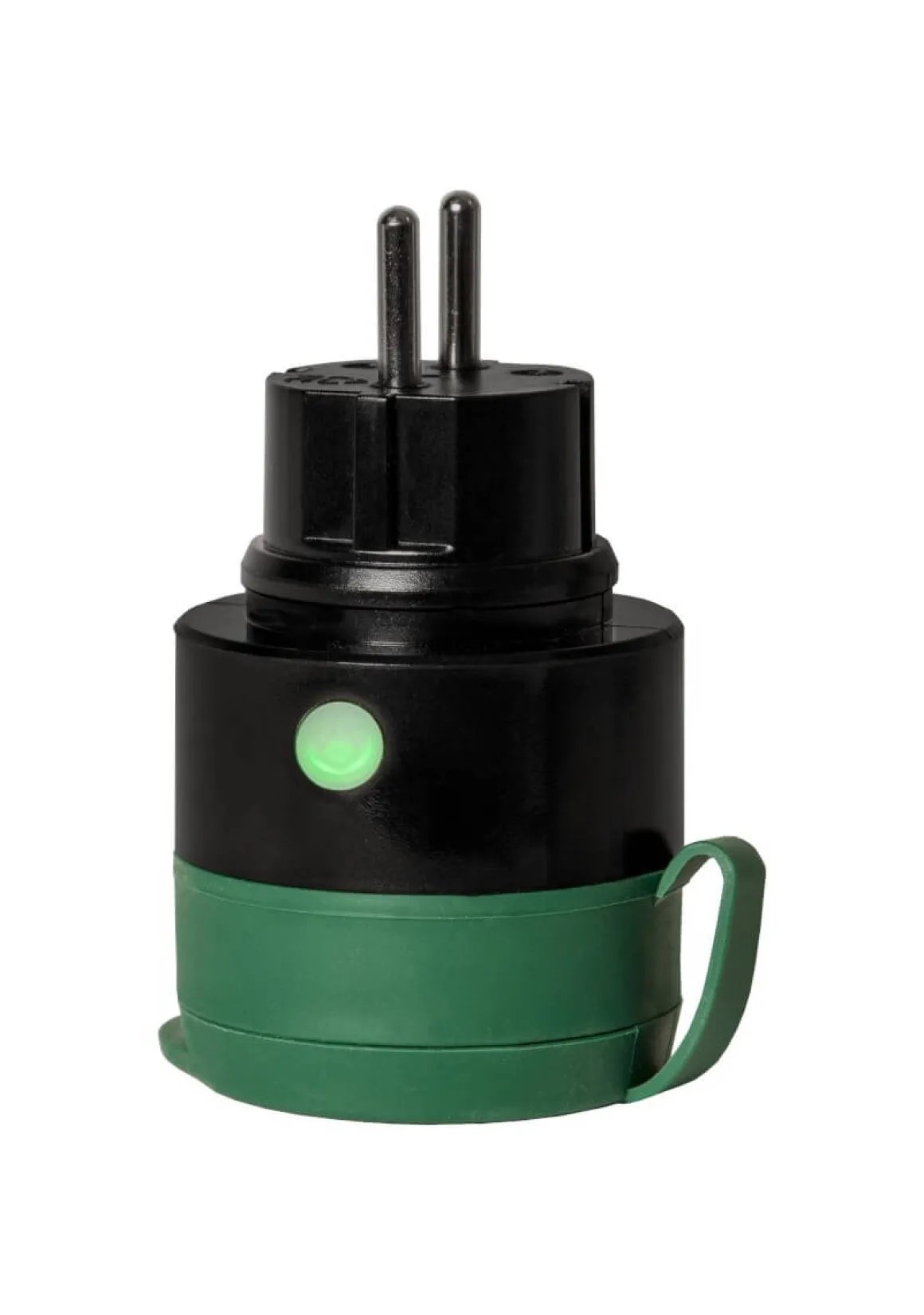 SMART PLUG Outdoor 9,69cm Svart