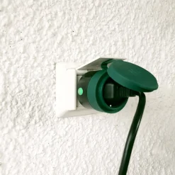 SMART PLUG Outdoor 9,69cm Svart