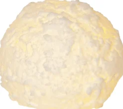 SNOWBALL LED-Blockljus 2-Pack Batteri 8cm Vit