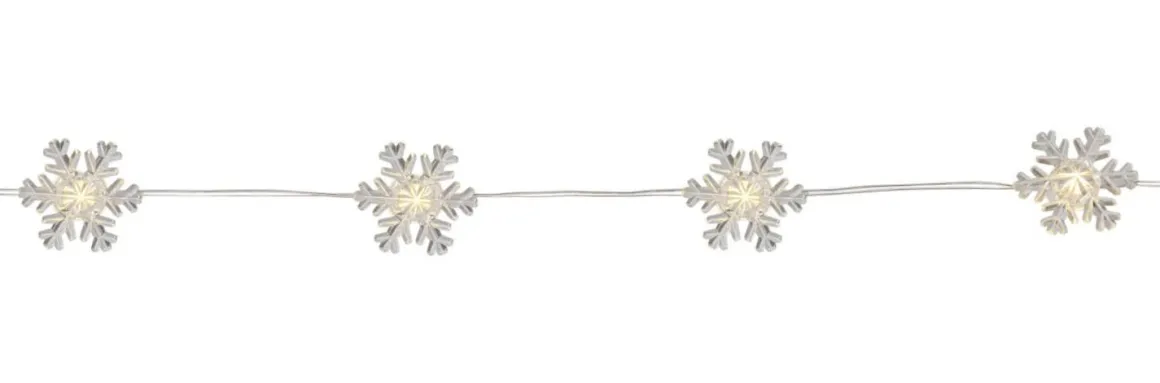 SNOWSTAR Ljusslinga Batteri 2m 20LED Varmvit/Klar