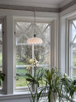 SOFIA Fönsterlampa 25cm Antik/Opalvit