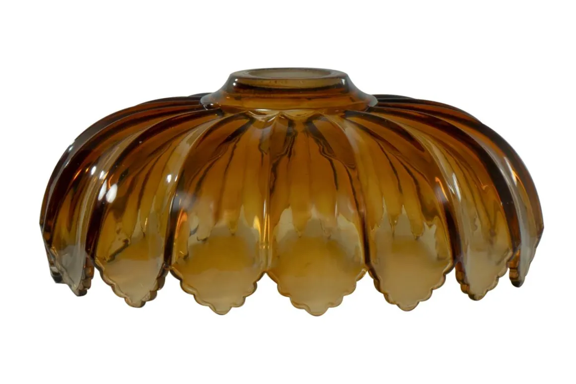 SOFIA Glasskärm 25cm Brunt glas