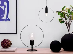 SPARTAN RINGO Fönsterlampa 20cm Svart