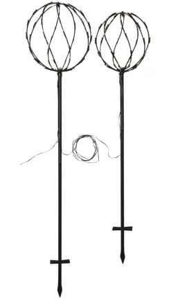 SPHERE Utomhusdekoration 2,5m Svart