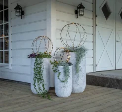 SPHERE Utomhusdekoration Batteri 54cm Svart