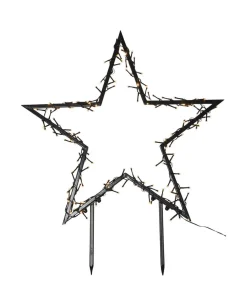 SPIKY Utomhusdekoration 140L 73cm Svart