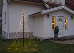 SPIKY Utomhusdekoration 2,35m 420LED Svart IP44