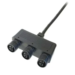 SPLITTER Grenkontakt 1:3 Uttag - 1m kabel 12V