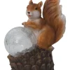 SQUIRREL Solcells-Dekoration 16,5cm Flerfärgad