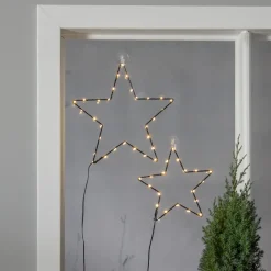 STELLA Inomhusdekoration Batteri 25cm Svart