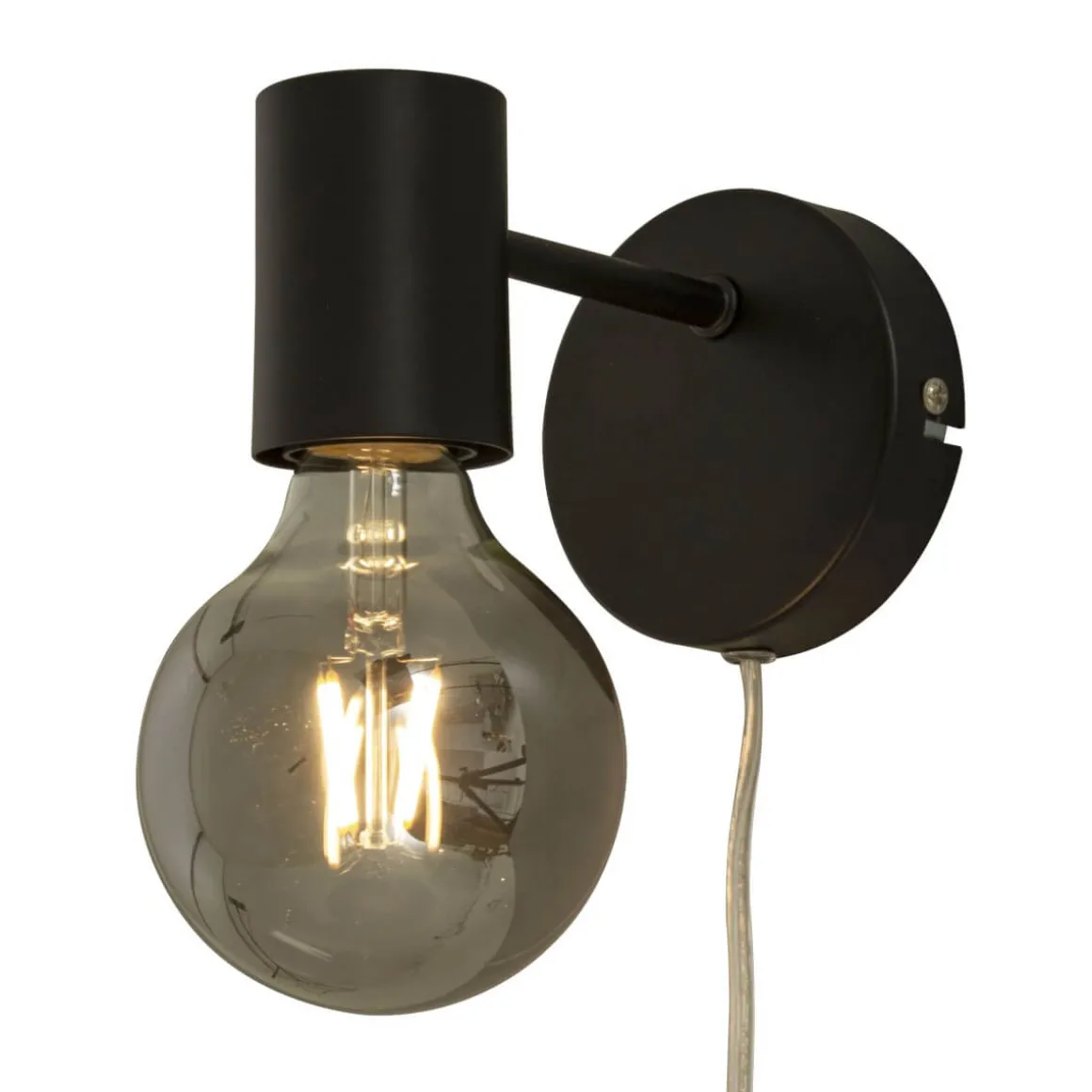 STRICT Vägglampa 13,5cm Svart