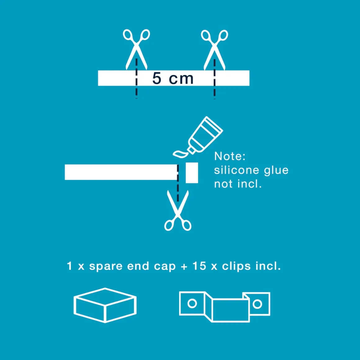 STRIP LIGHT 500cm 12V Utomhus