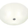 STRÅLA Plafond 42cm Vit/Stål