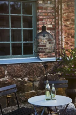 SUNLIGHT Solcellsdekoration 35cm Svart IP44