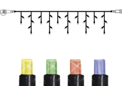 SYSTEM 24 Extra Istappsslinga 3m 49LED IP44 Flerfärgad