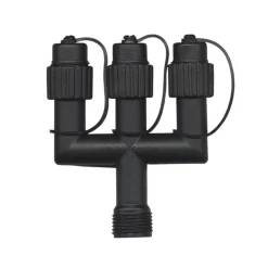 SYSTEM 24 Förgrening 3st 11cm IP44 Svart