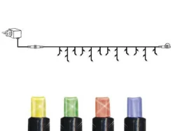 SYSTEM 24 Start Istappsslinga 3m 49LED IP44 Flerfärgad