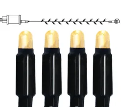 SYSTEM 24 START Ljusslinga 5m 49LED Varmvit/Svart IP44