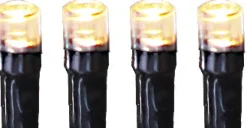 SYSTEM DECOR EXTRA Istappsslinga 3m 126LED Varmvit/Svart IP44