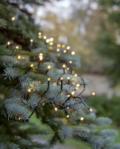 SYSTEM DECOR Start Ljusslinga 1000cm 100LED Varmvit/Svart