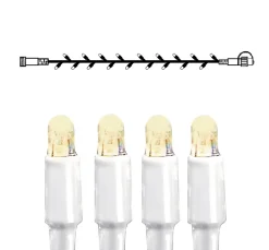 SYSTEM LED EXTRA Ljusslinga 5m 50LED Varmvit/Vit IP44