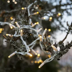 SYSTEM LED EXTRA Ljusslinga 5m 50LED Varmvit/Vit IP44