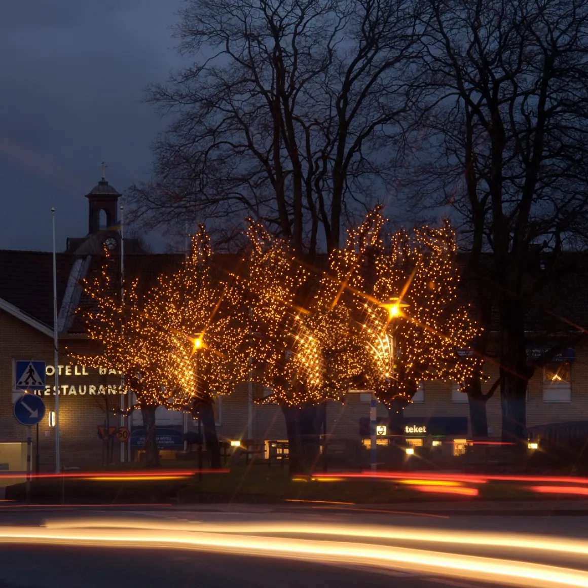 SYSTEM LED EXTRA Ljusslinga 5m 50LED Varmvit/Vit IP44