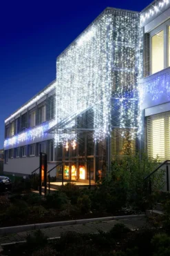 System LED Ljusgardin Extra 1x4m 204LED Vit/Kallvit