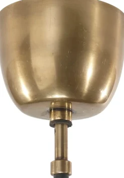 TAKKOPP 9,5cm Antikmässing