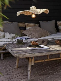 TALI Takpendel 46,5cm Raffia Natur