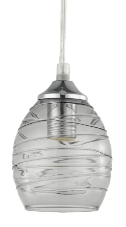 TELLUS Fönsterlampa 10cm Smoke