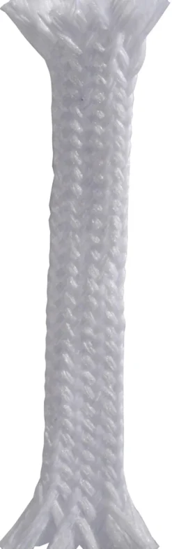 TEXTILKABEL 5 meter Vit