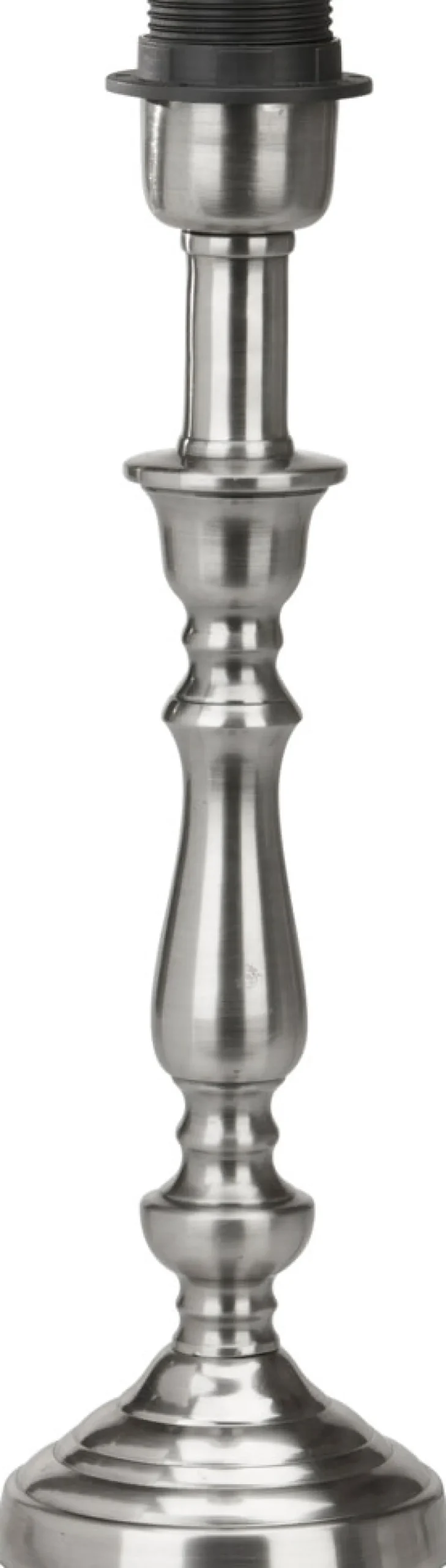 THERESE Lampfot 27cm Antiksilver