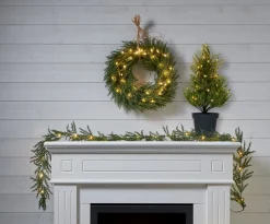 THUJA Dekorationsträd Batteri 55cm Grön