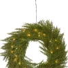 THUJA Krans Batteri 45cm 30LED Grön IP44