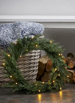 THUJA Krans 20LED 40cm Grön IP44