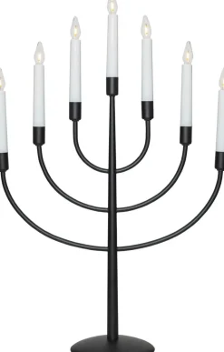 TITUS Ljusstake 7L 59cm Svart