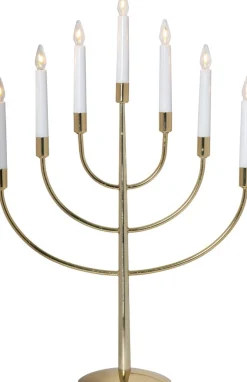 TITUS Metalljusstake 7L 59cm Mässing