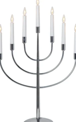 TITUS Metalljusstake 7L 59cm Krom