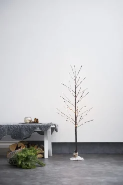 TOBBY TREE Dekorationsträd 122LED 120cm Brun IP44