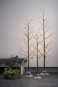 TOBBY TREE Dekorationsträd 122LED 120cm Brun IP44