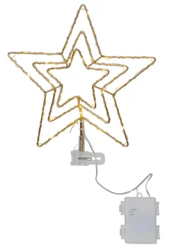 TOPSY Toppstjärna Batteri 27,5cm Mässing