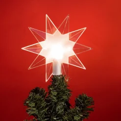 Topsy Toppstjärna 14cm Transparent