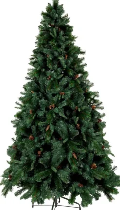 TORONTO Julgran med Kottar 300cm Grön