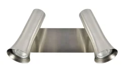 TORONTO Vägglampa Dubbel 27cm Satin nickel